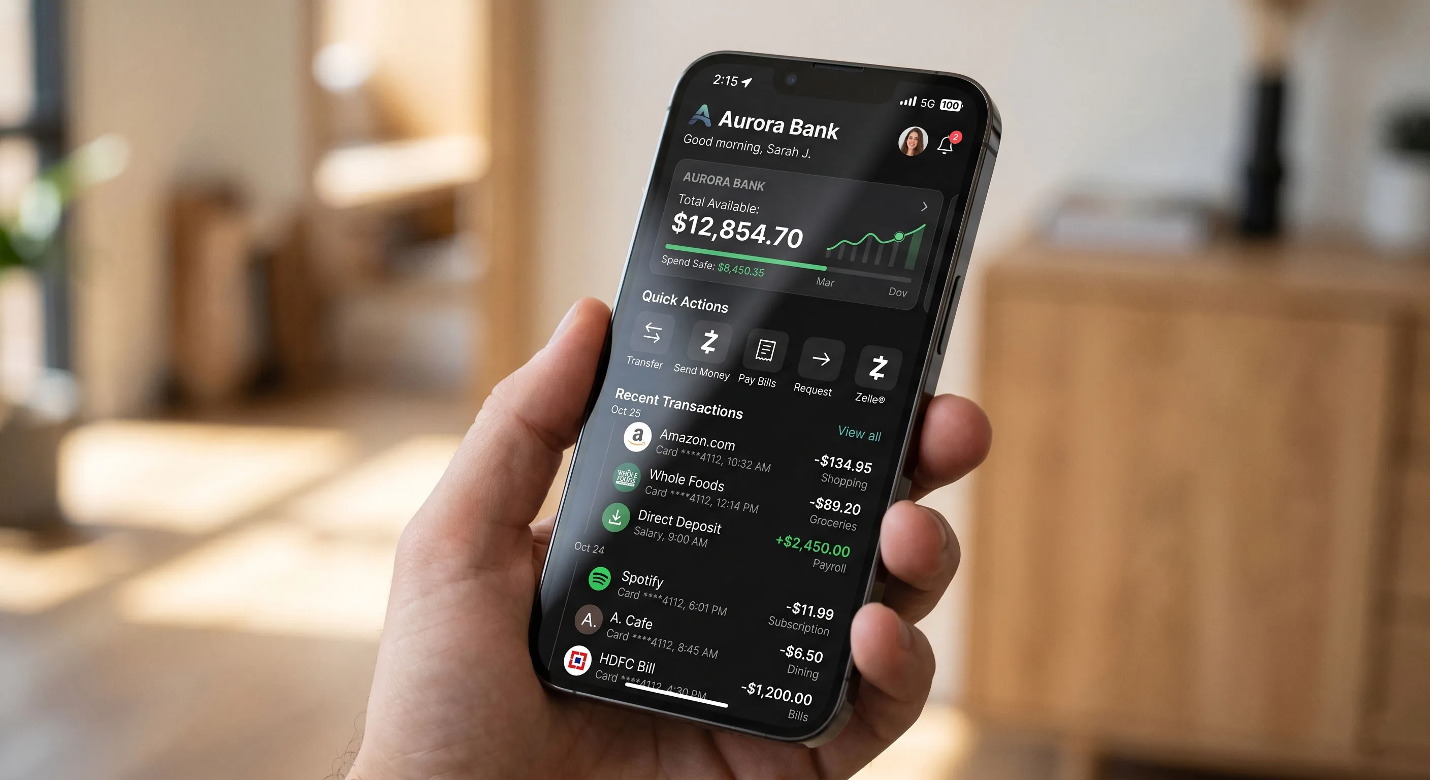 Aurora Bank App Development